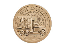 В США выпустят монету 2026 года с мобильной холодильной установкой