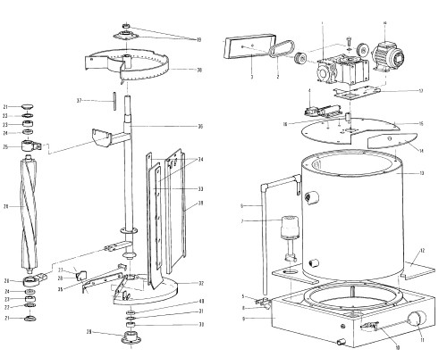 Льдогенератор чешуйчатого льда Geneglace F600 ABF (10000-14000 кг/сут.)